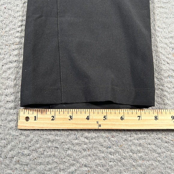 Patagonia Capris Pants Womens 8 Black Stretch Pockets Casual Flat Front Hiking - Picture 5 of 9